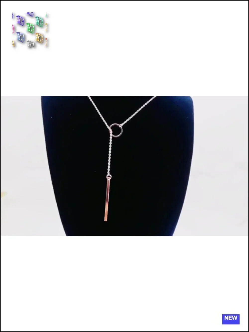 Gold Plated Dangle Earrings and Y-Necklace Set Delicate Layered Jewelry for